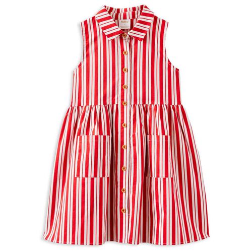 Milky Stripe Dress 2-7Y